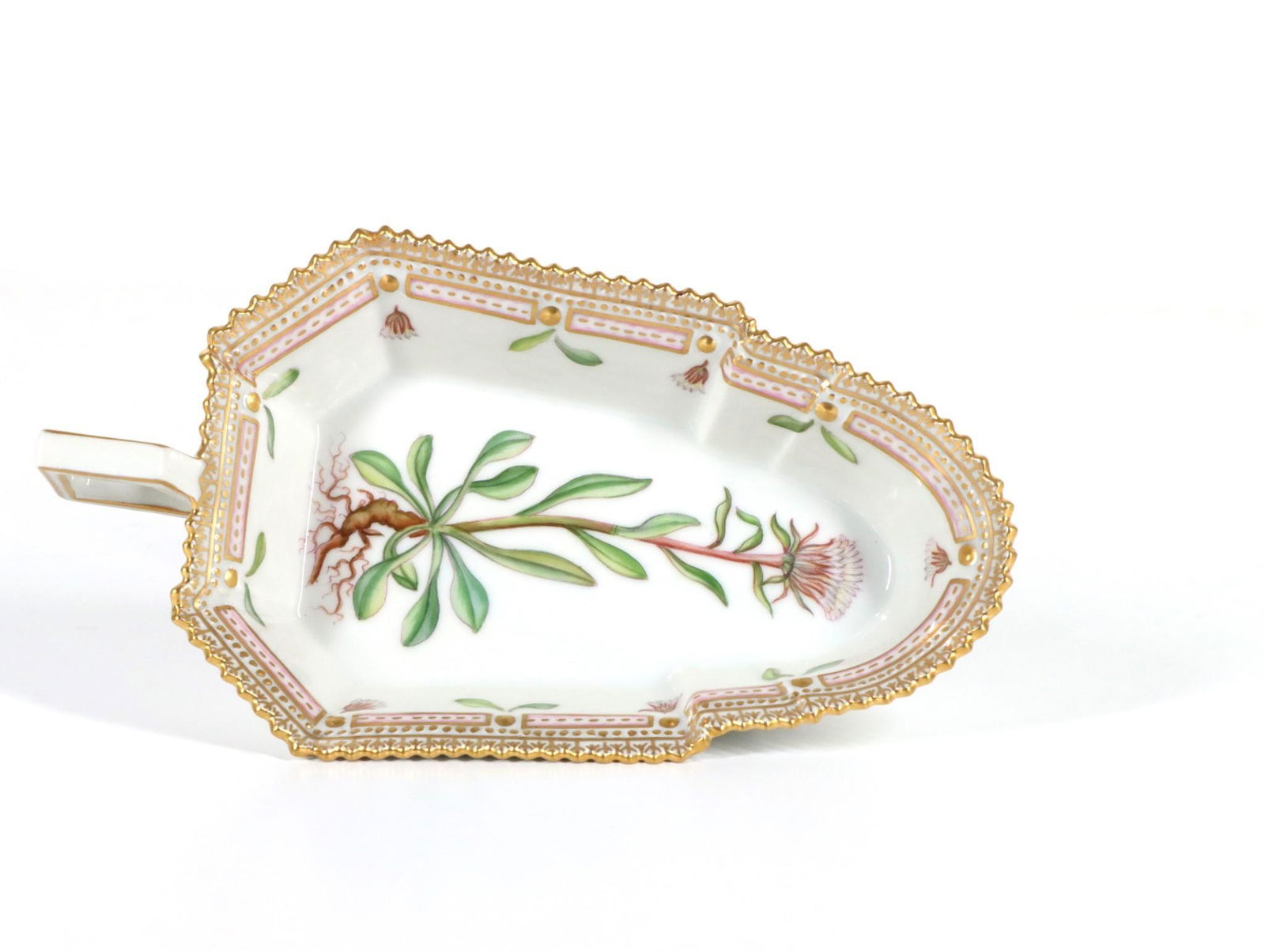 Royal Copenhagen Flora Danica Porcelain Pickle Dish (1 of 5)
