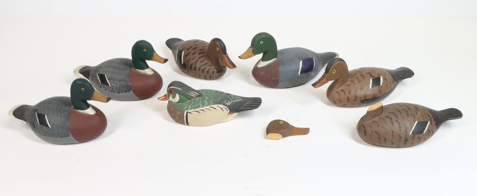 Miniature Duck Decoy Figures (1 of 20)