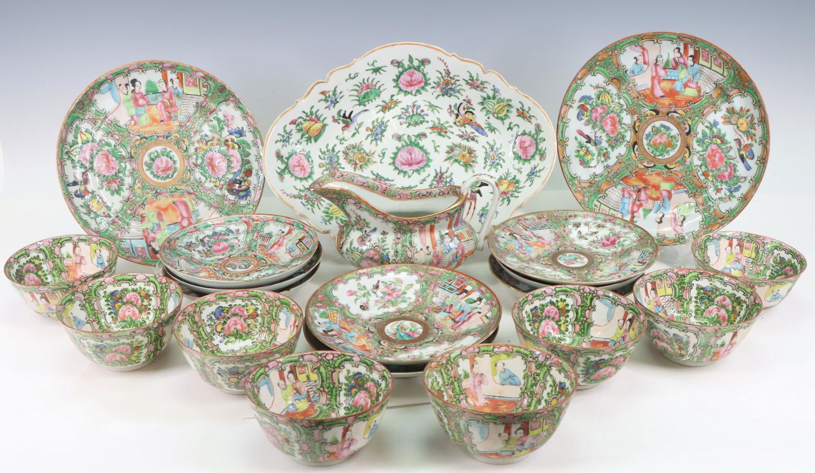 Rose Medallion and Famille Rose Tablewares (1 of 19)