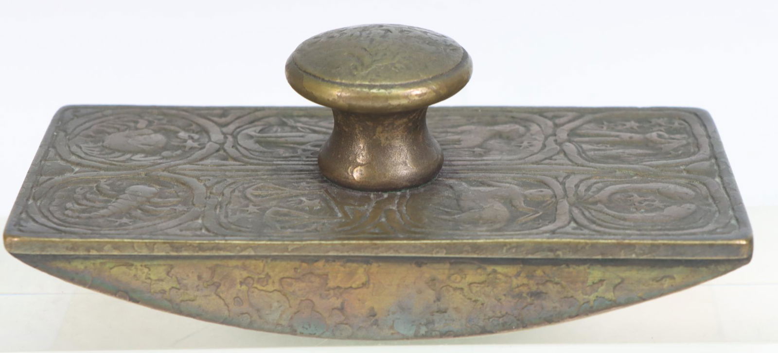 Tiffany Studios "Zodiac" Rocker Blotter (1 of 7)