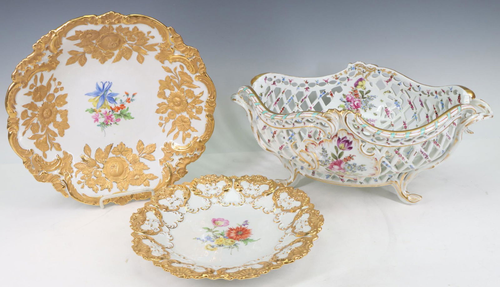 Meissen and Choisy-le-Roy Tablewares (1 of 20)