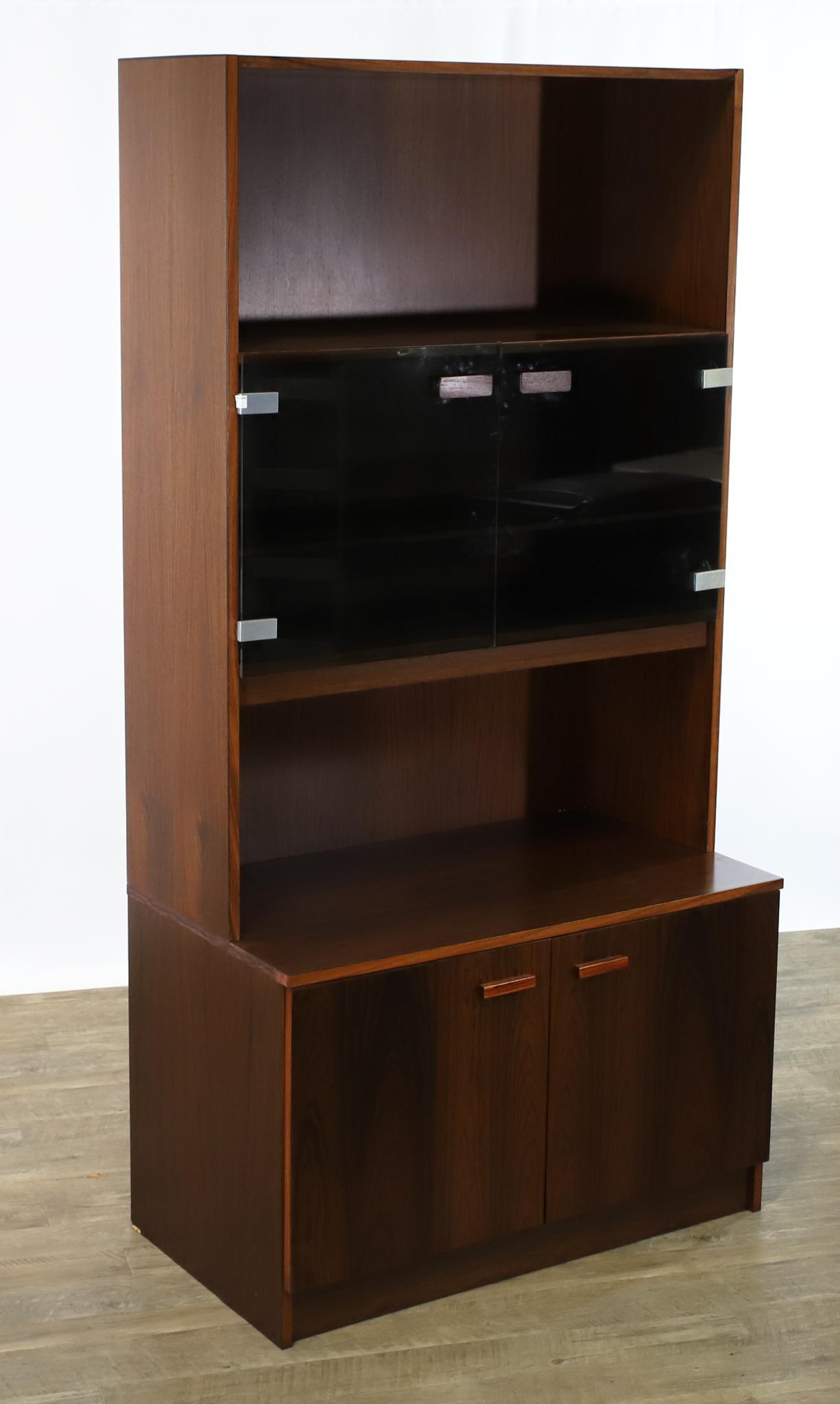 Danish Modern Rosewood Bar Cabinet (1 of 8)