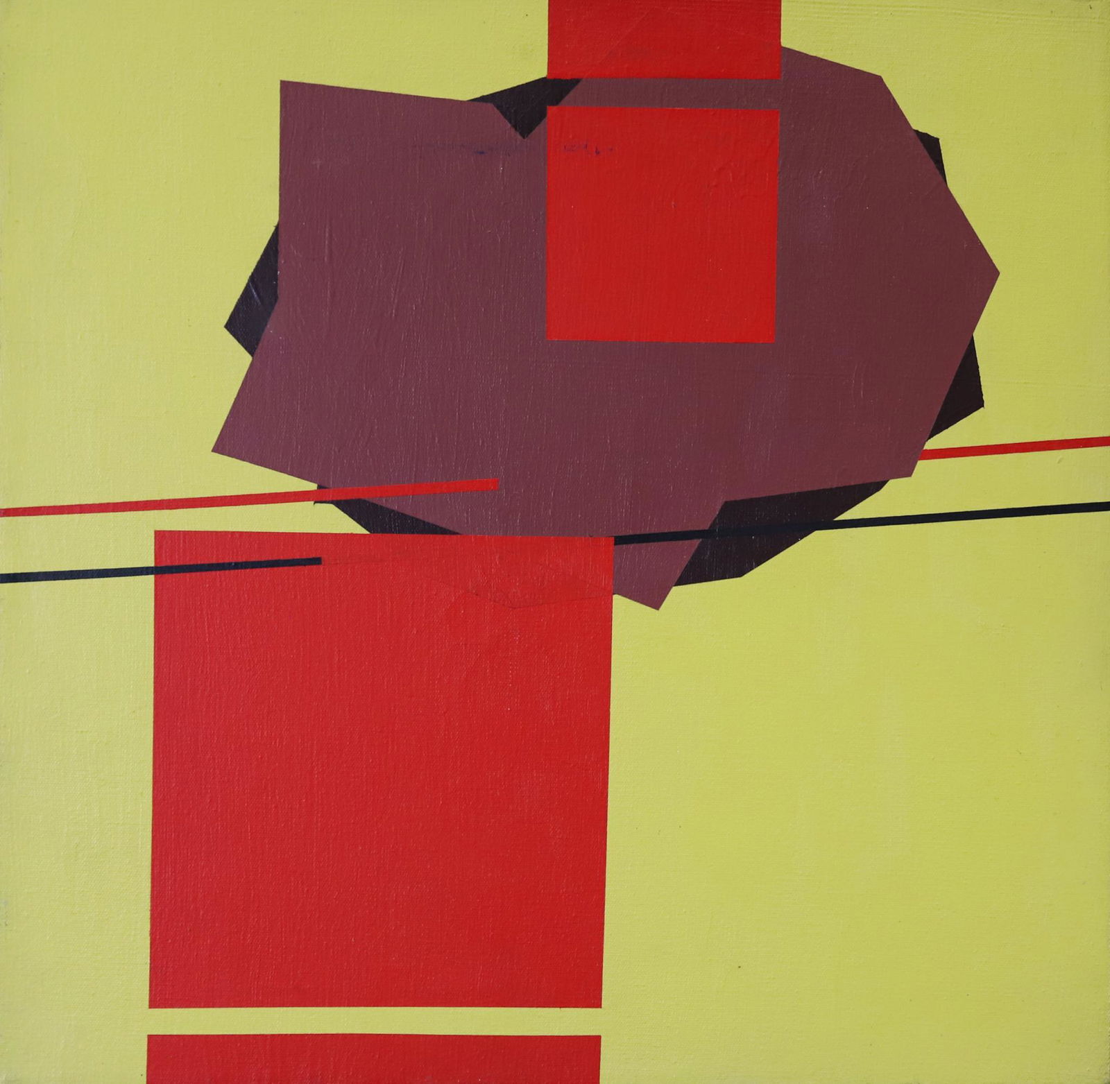 Collage and Oil on Canvas (1 of 8)