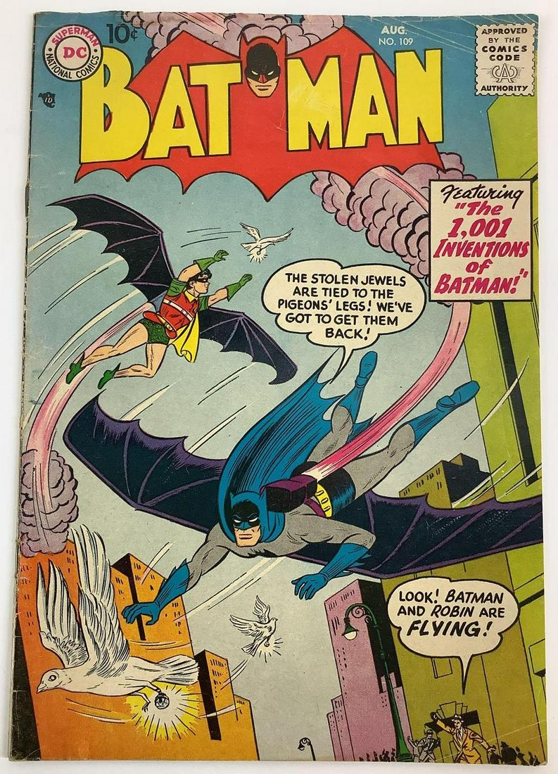 Batman #109 Comic Book (1 of 3)