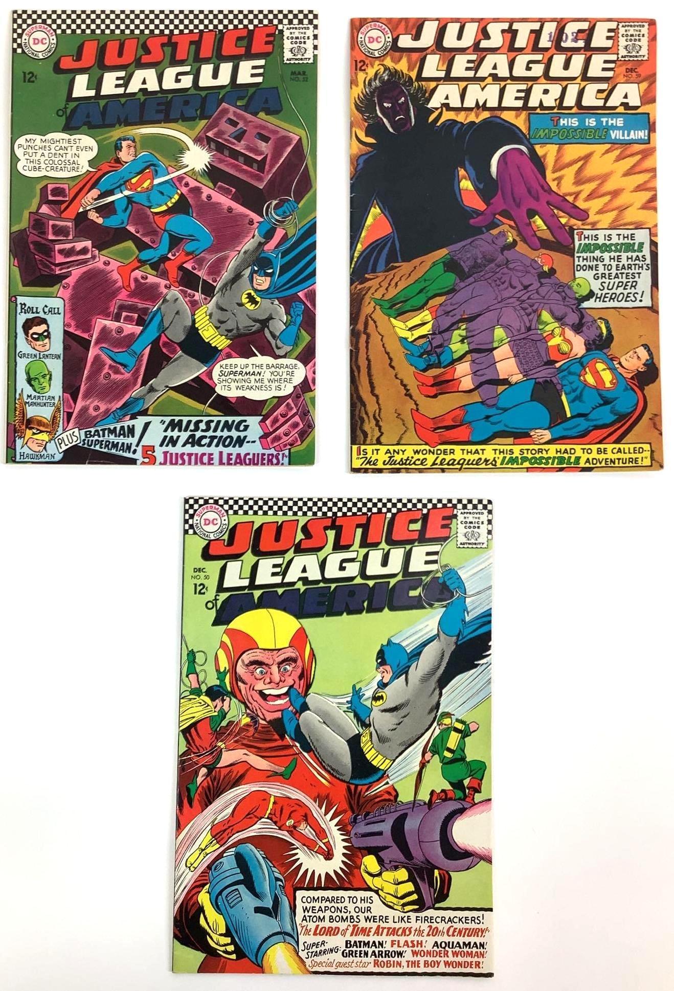 Silver Age Justice League Of America Comic Books (1 of 10)