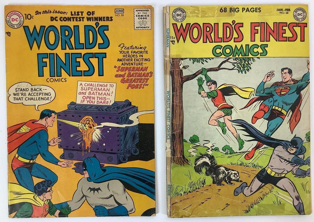 World's Finest #68 and #88 Comics (1 of 7)