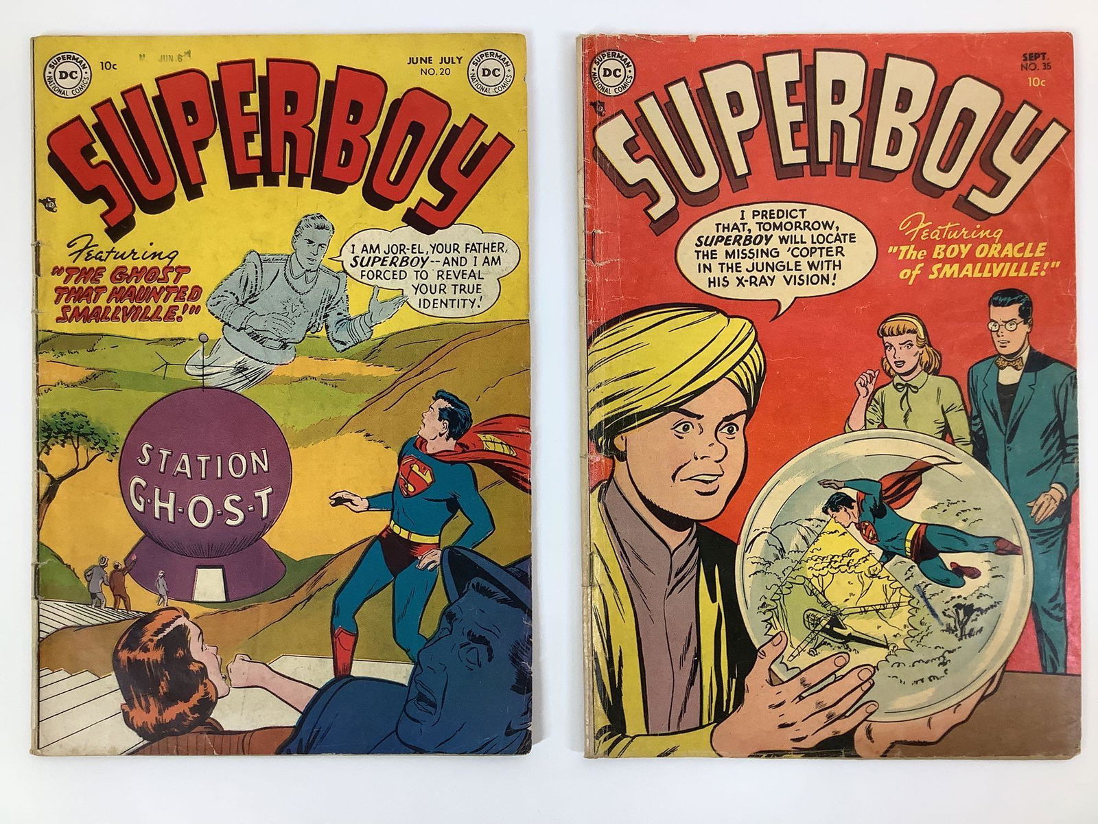 Golden Age Superboy #20 and #35 Comic Books (1 of 7)