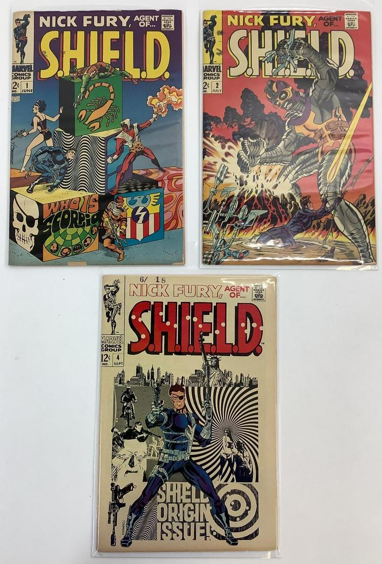 Nick Fury Agent Of S.H.I.E.L.D Comic Books (1 of 10)