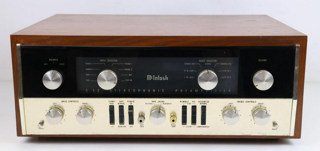 McIntosh Stereophonic C-22 Preamplifier (1 of 12)