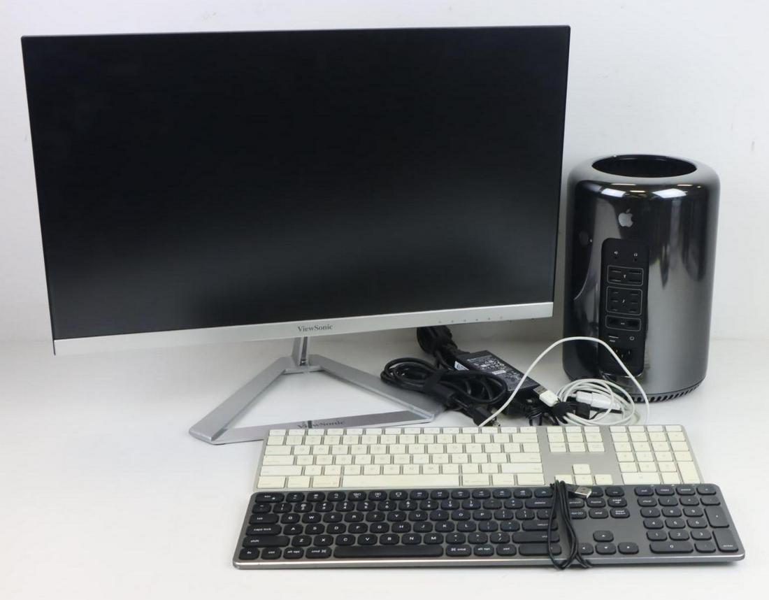 MacPro & Keyboard, ViewSonic Monitor & Satechi Keyboard (1 of 20)