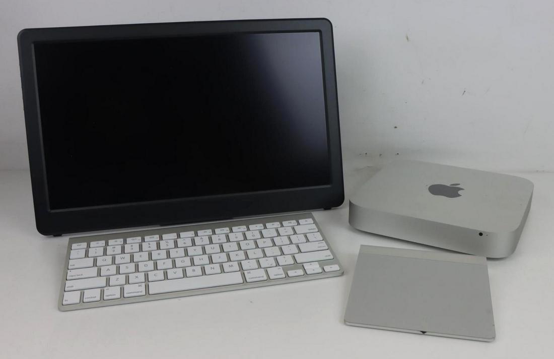 Apple Mac Mini, Keyboard & Trackpad with GeChic On-Lap Monitor (1 of 17)