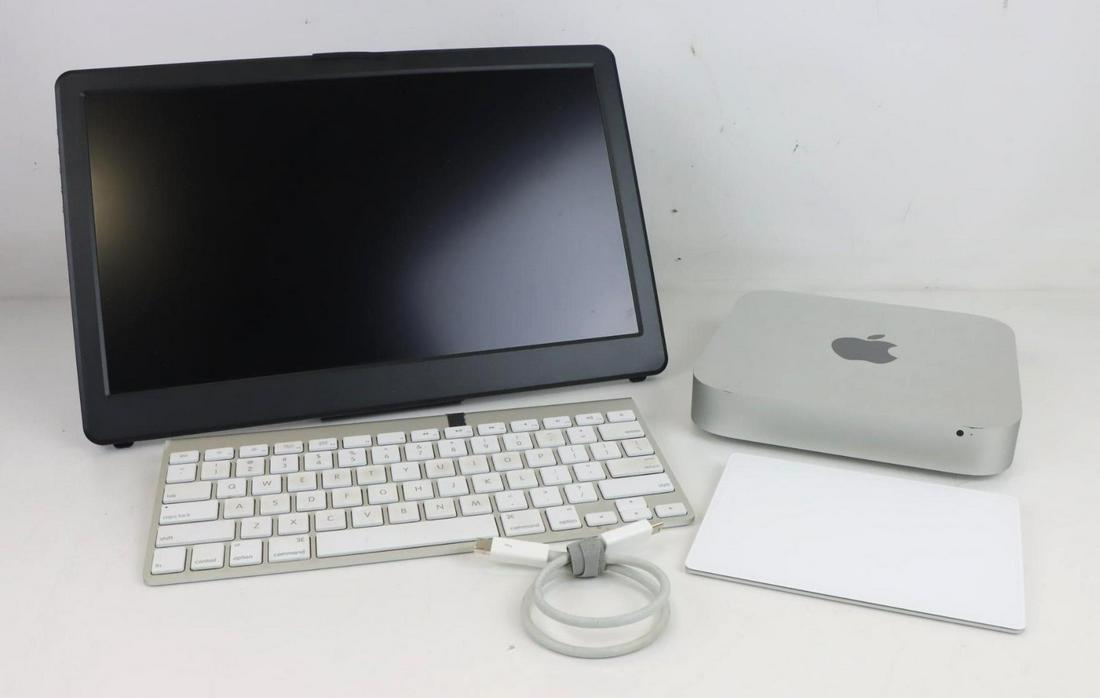 Apple Mac Mini, Keyboard & Trackpad with GeChic On-Lap Monitor (1 of 19)