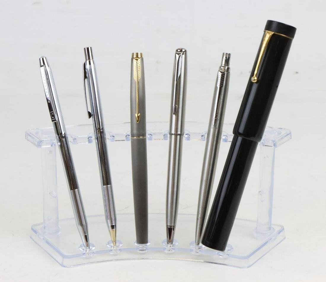 Parker & Centennial Fountain and Ballpoint Pens and Mechanical Pencil (1 of 15)