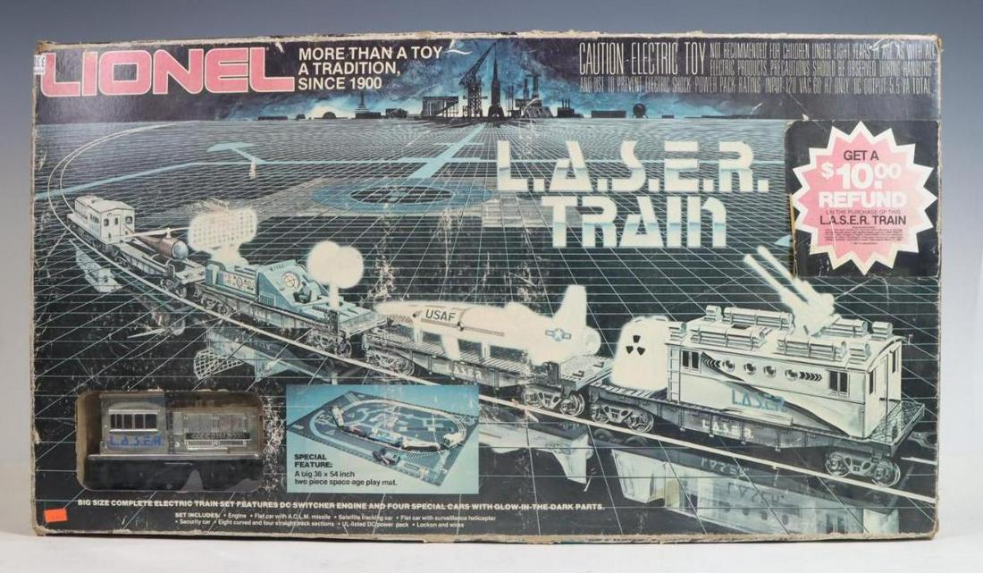 Lionel laser train cheap