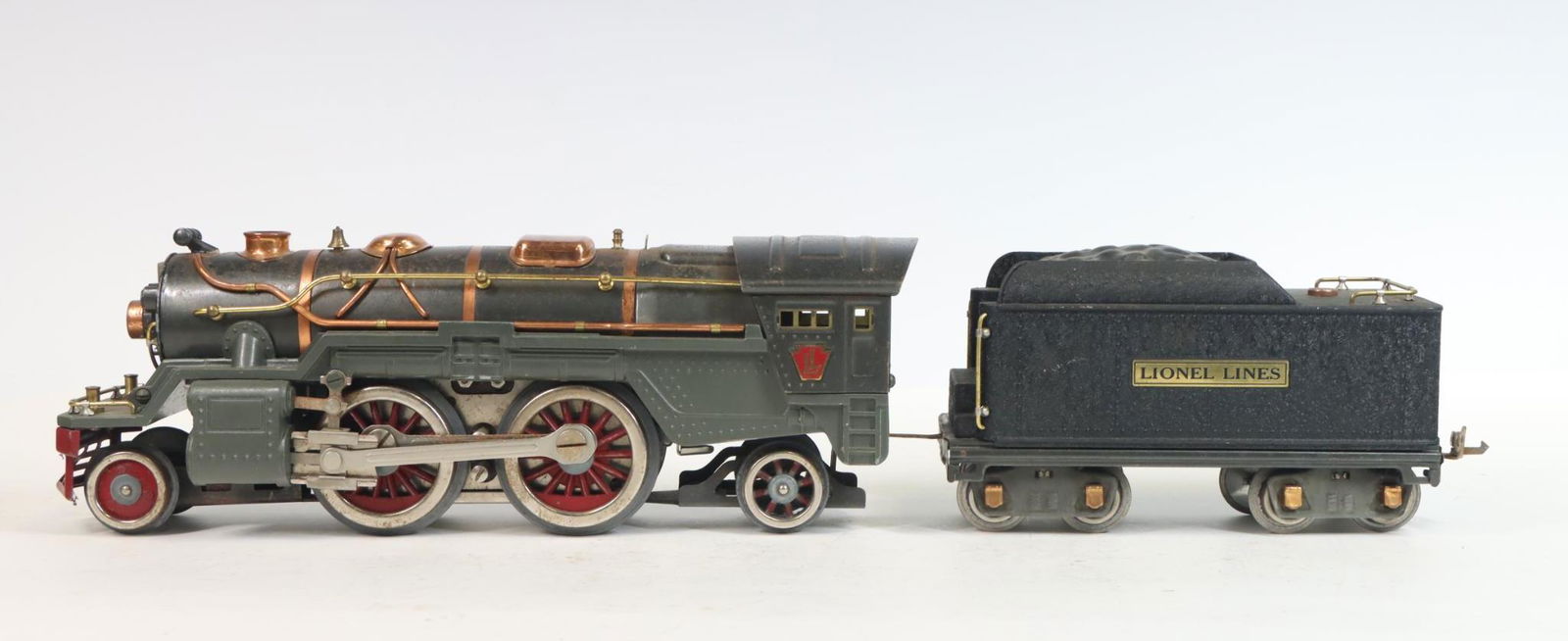 Lionel Standard Gauge Steam Locomotive and Tender (1 of 17)