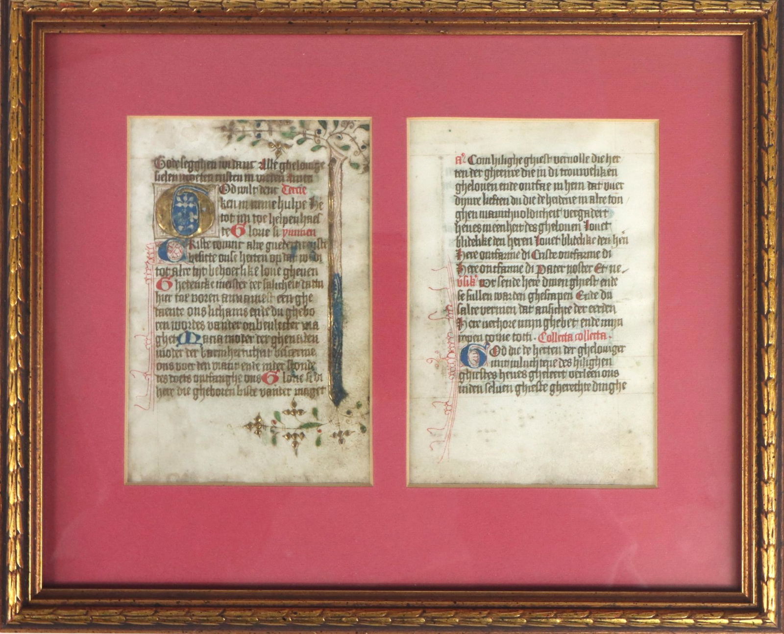 German Book of Hours Leaves (1 of 16)