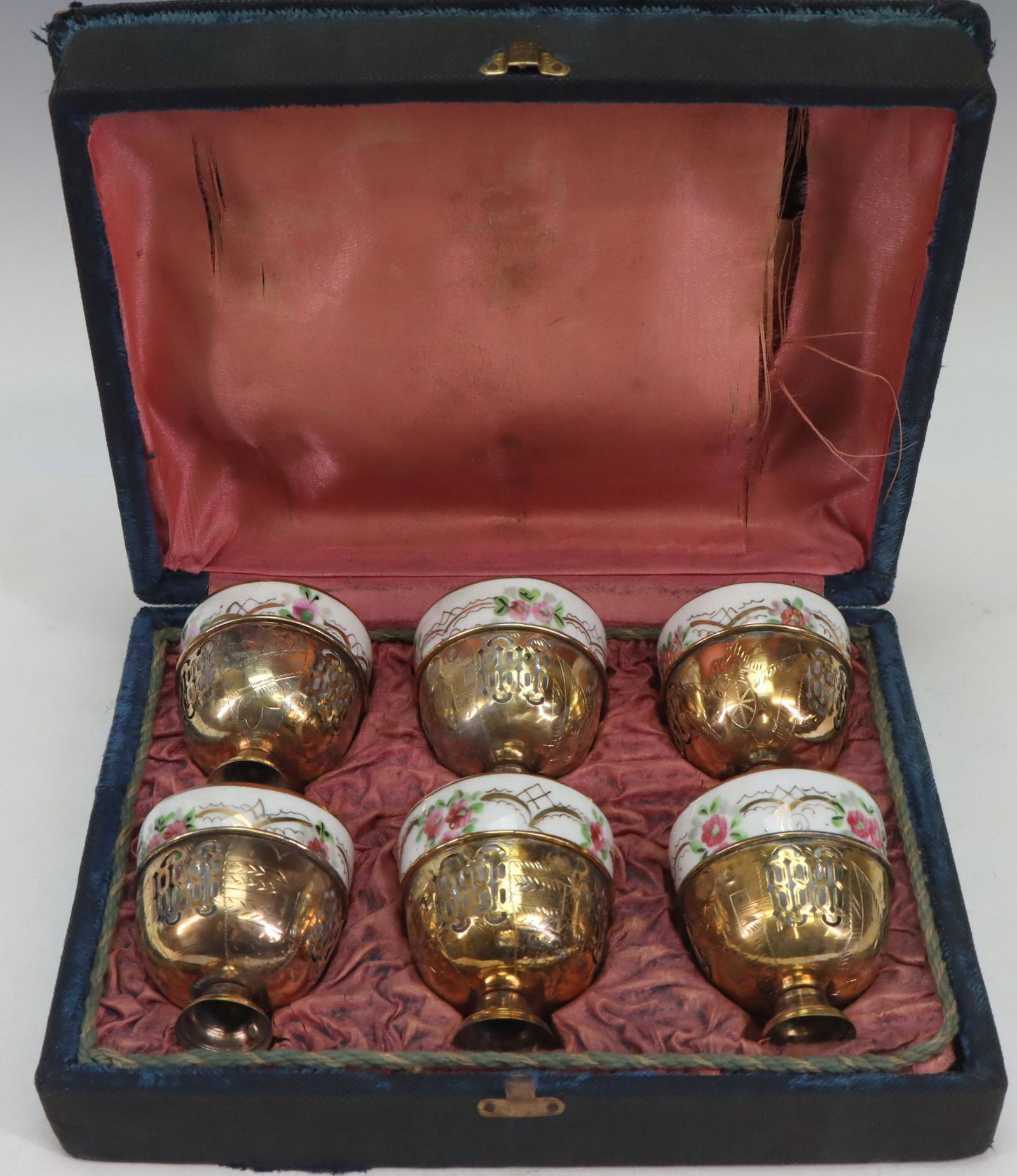 Ottoman Turkish Silver Zarf Set (1 of 15)