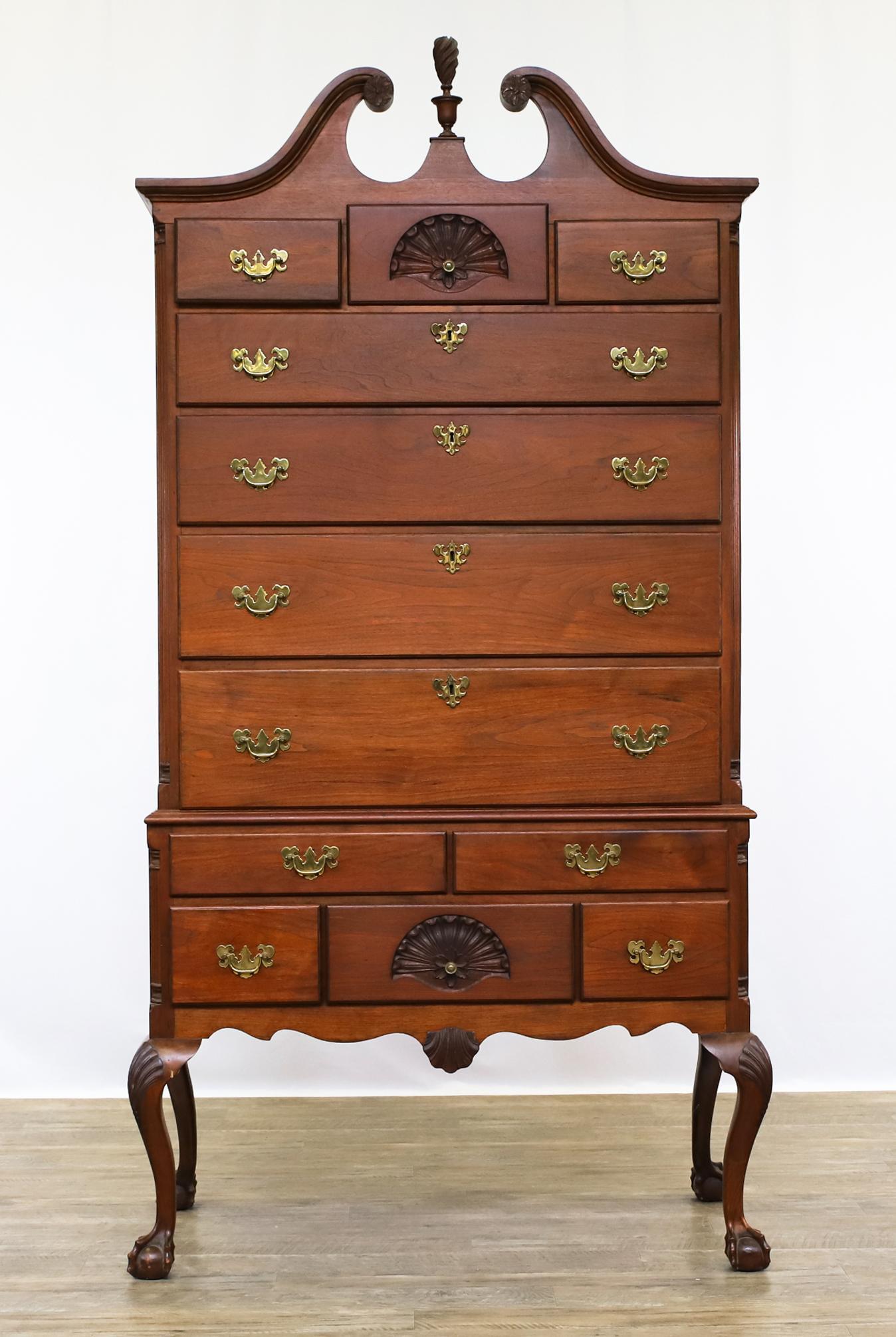 Bench-Made Walnut Highboy (1 of 18)