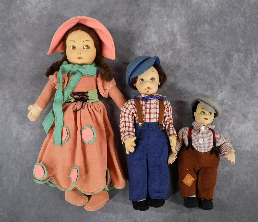 CLOTH DOLL(S). (1 of 7)