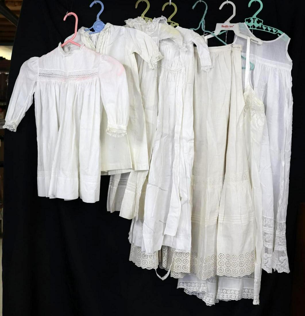ANTIQUE LADIES/CHILDREN'S/BABY/DOLL CLOTHING. (1 of 8)
