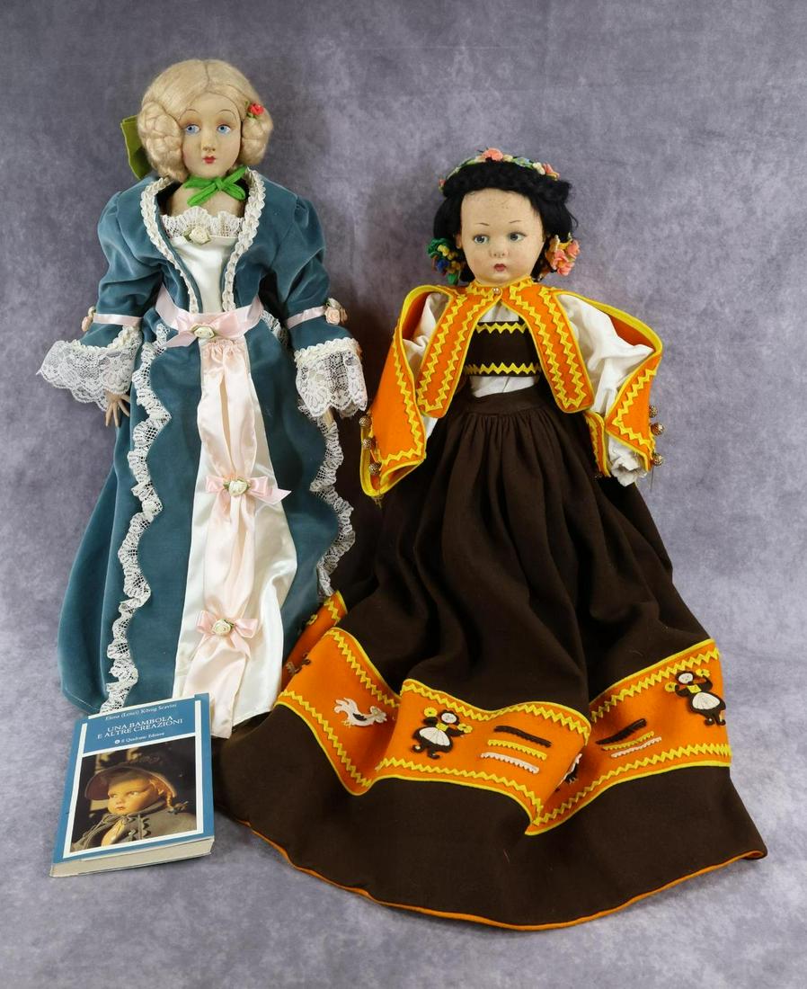 CLOTH DOLLS - LENCI/TYPE. (1 of 9)