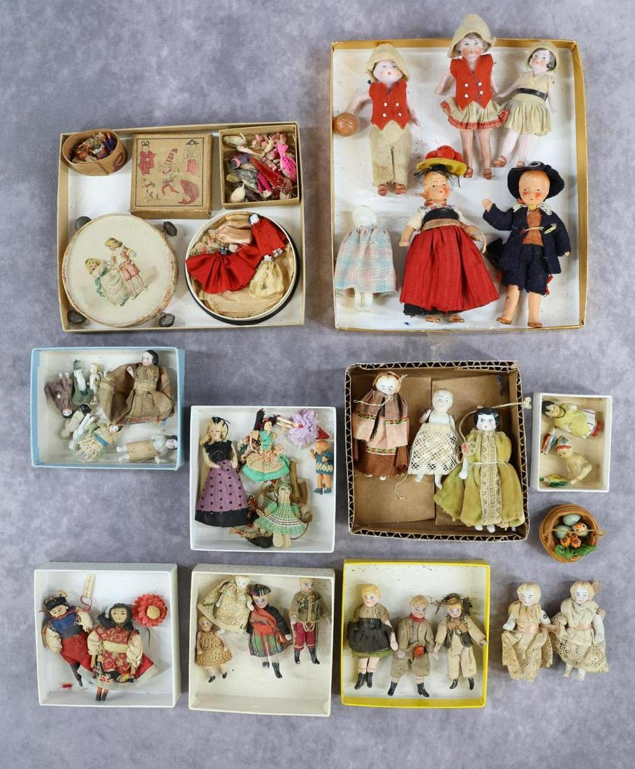 MINIATURES/DOLLS. (1 of 15)
