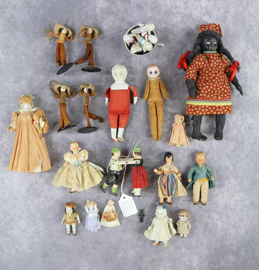 MINIATURES/DOLLS. (1 of 19)