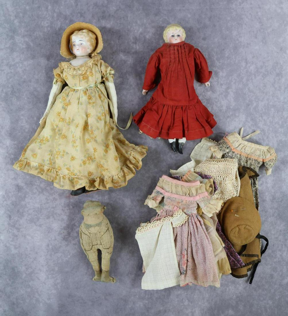 GERMAN BISQUE DOLL(S). (1 of 13)