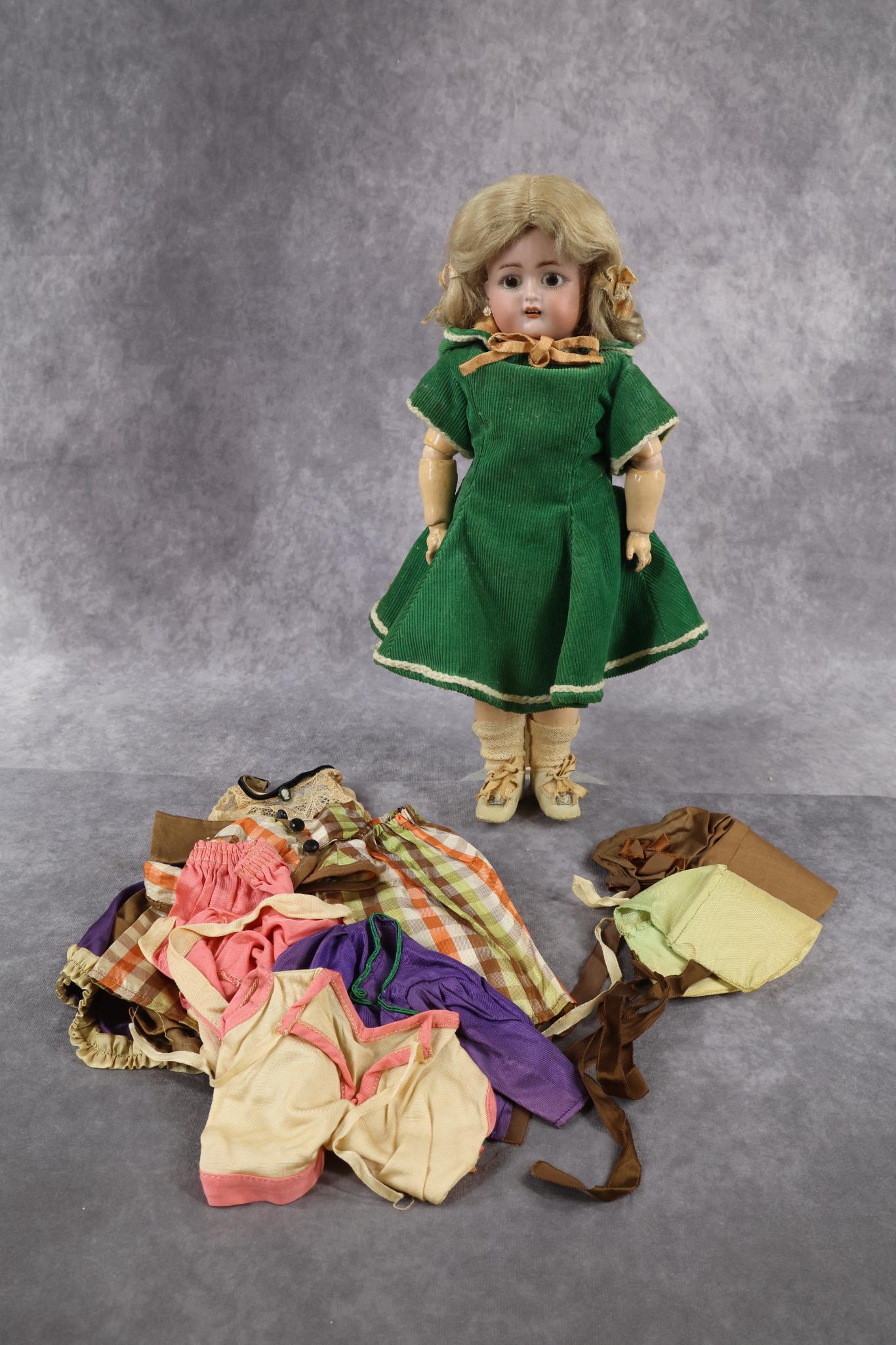 GERMAN BISQUE DOLL(S). (1 of 9)