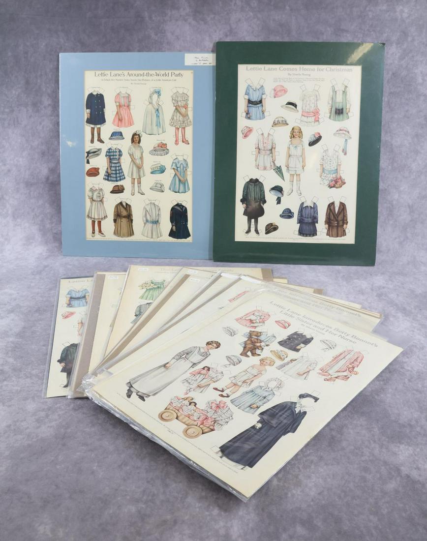 ANTIQUE/VINTAGE PAPER DOLLS. (1 of 7)