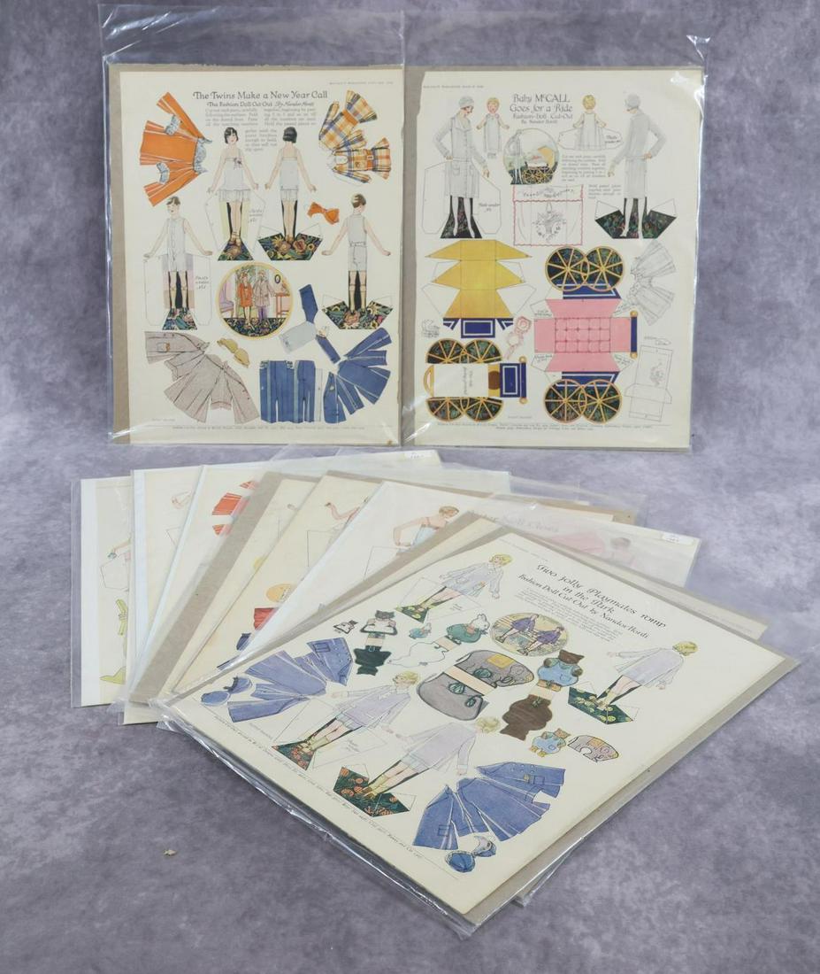 ANTIQUE/VINTAGE PAPER DOLLS. (1 of 4)