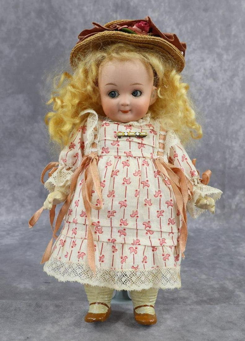 German Bisque Head Character Dolls.