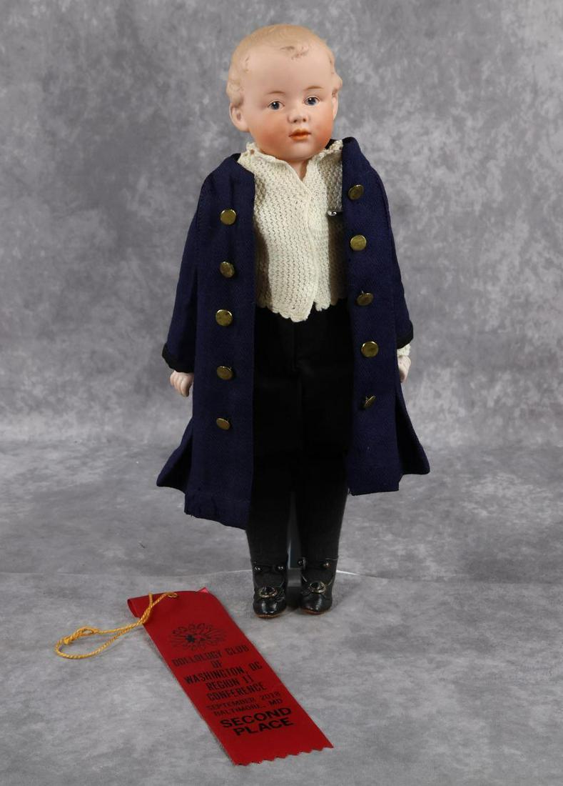 GERMAN BISQUE HEAD CHARACTER DOLLS. (1 of 11)