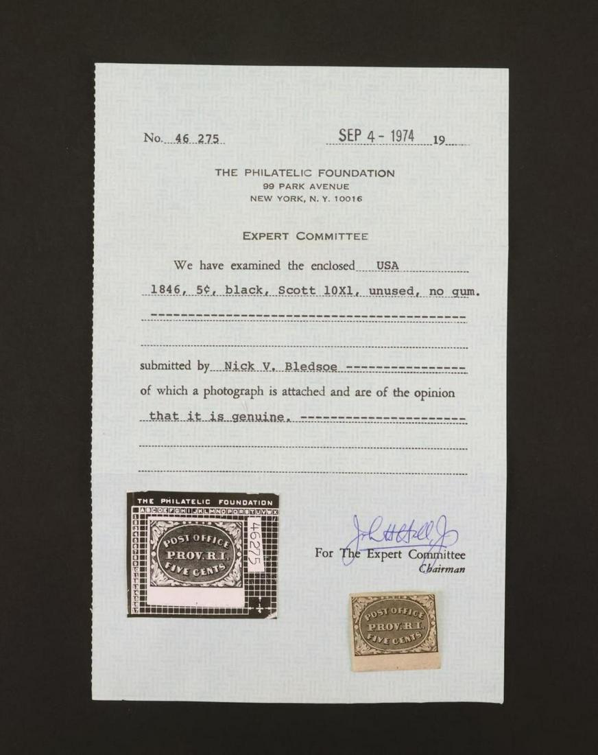 US Stamps #10X1 (1 of 2)