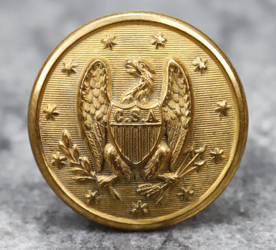 Confederate Staff Officers Coat Button (1 of 2)