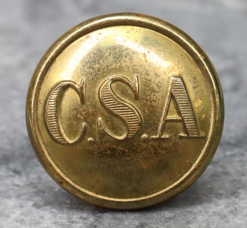 Confederate CSA Coat Button (1 of 2)