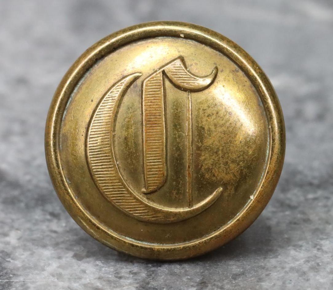 Confederate Cavalry Coat Button (1 of 2)