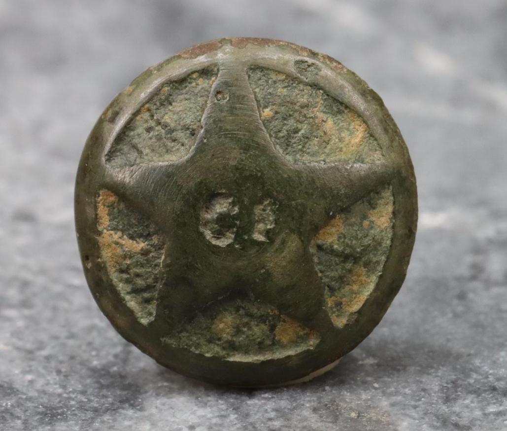 Civil War Texas Coat Button-Dug (1 of 2)