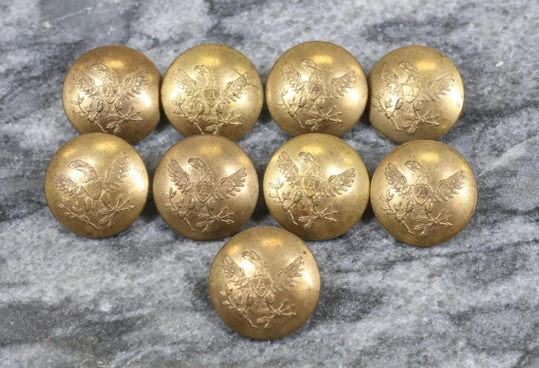 Collection of Pre-Civil War Artillery Militia Buttons (1 of 7)