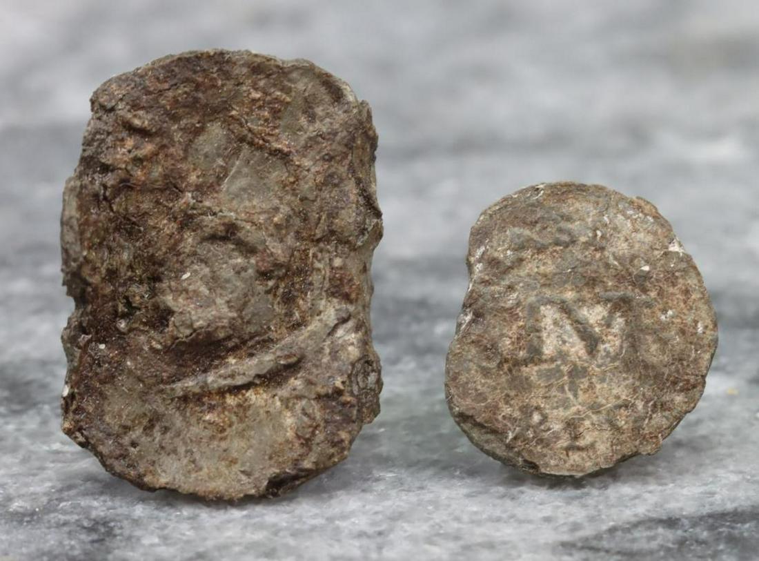 Pair of Excavated Massachusetts Buttons-Revolutionary War (1 of 5)