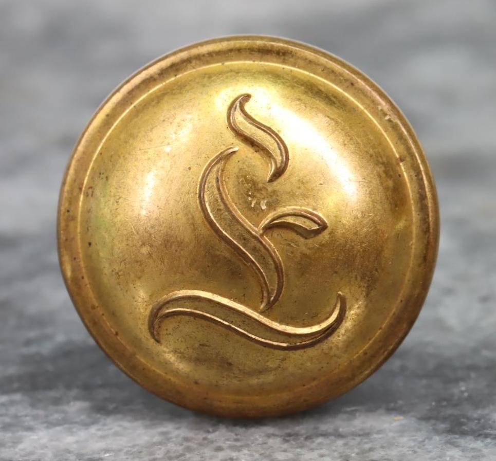 Confederate Engineer Coat Button (1 of 2)