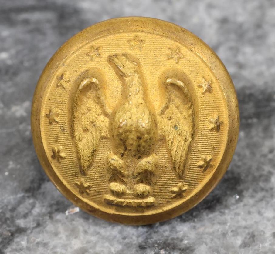 Confederate Staff Officer Button (1 of 2)