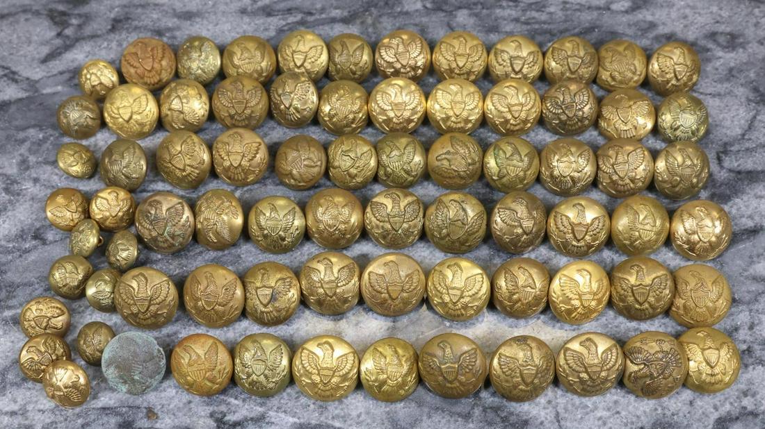 Collection of US Army "Eagle" Buttons (1 of 10)