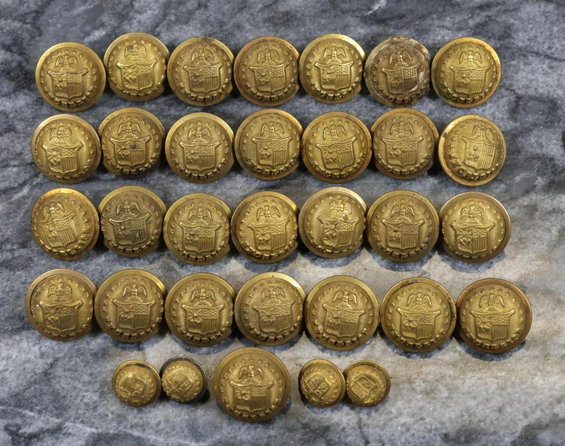 Collection of New York Staff Buttons (1 of 10)