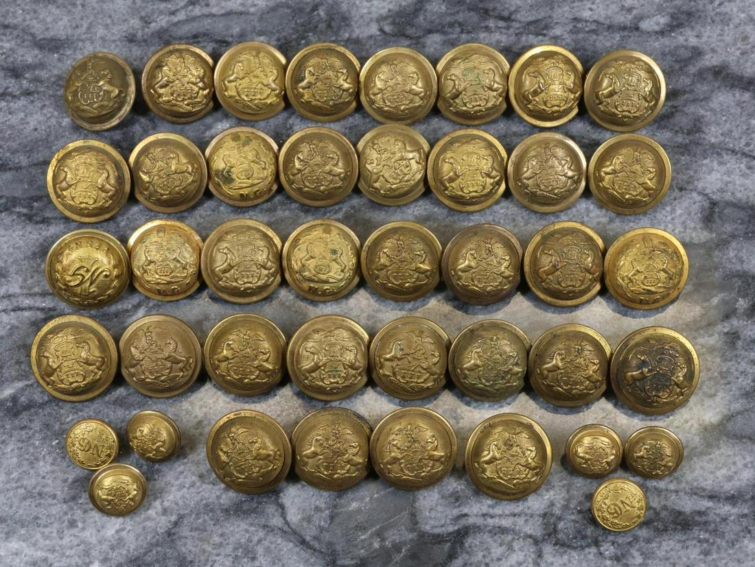 Collection of Pennsylvania State Seal Buttons (1 of 10)