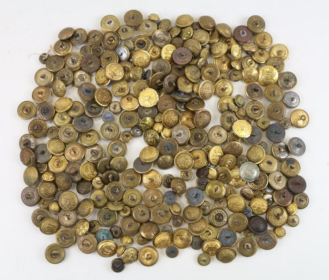 Collection of Military and Civilian Buttons (1 of 6)