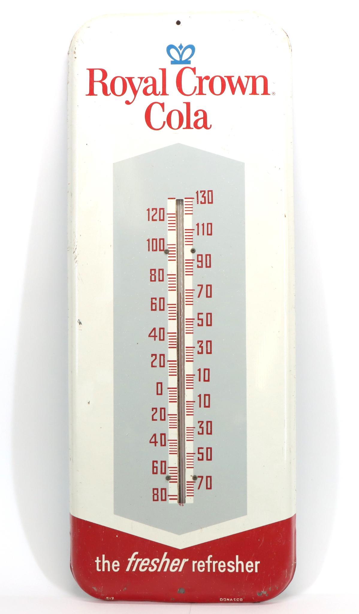 RC Cola Advertising Thermometer Sign (1 of 6)