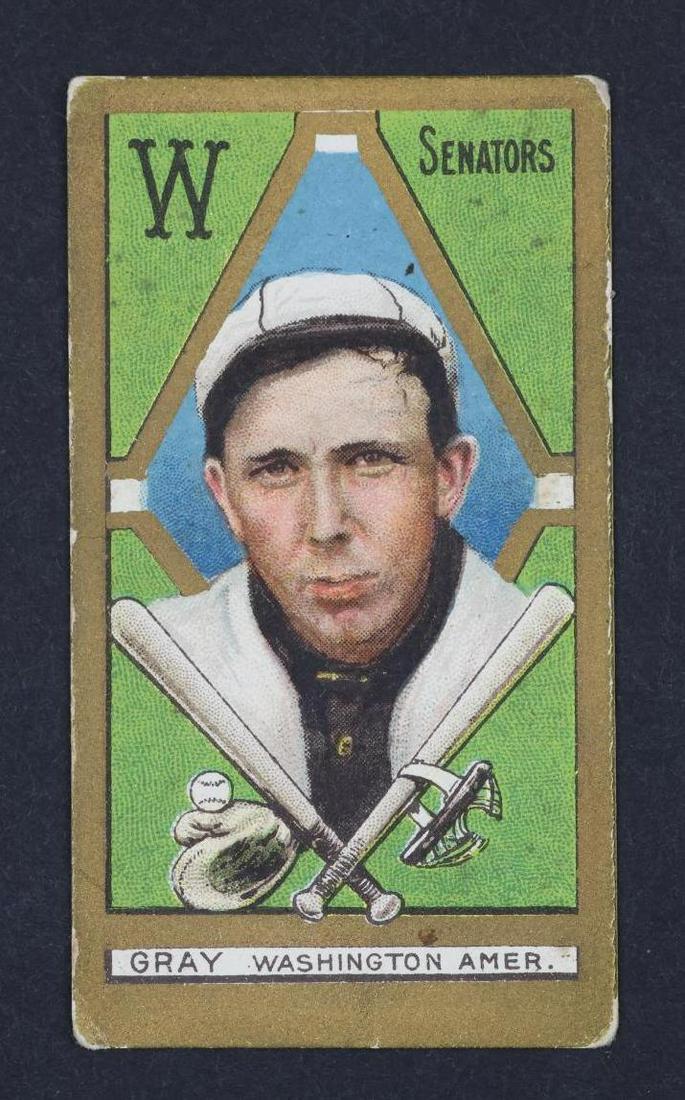 1911 T205 Dolly Gray Gold Border baseball tobacco card (1 of 2)