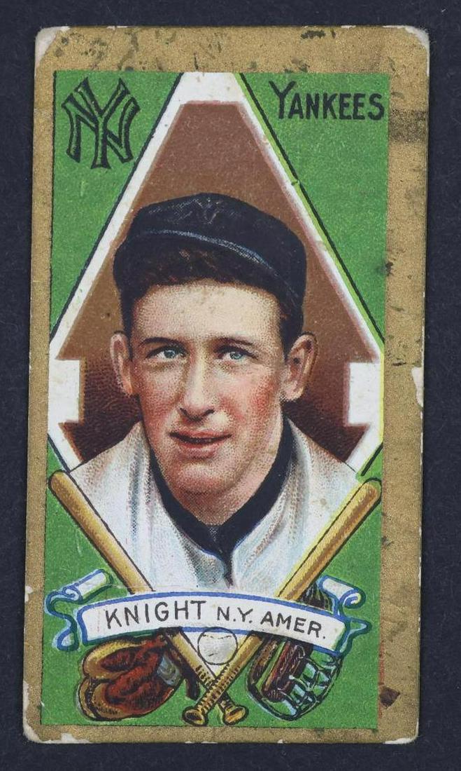 1911 T205 Jack Knight Gold Border baseball tobacco card: 1911 T205 Jack Knight Gold Border Polar Bear tobacco baseball card â€‹â€‹â€‹â€‹â€‹â€‹â€‹**Please Note: In-house shipping is NOT available for the Sports Memorabilia 
