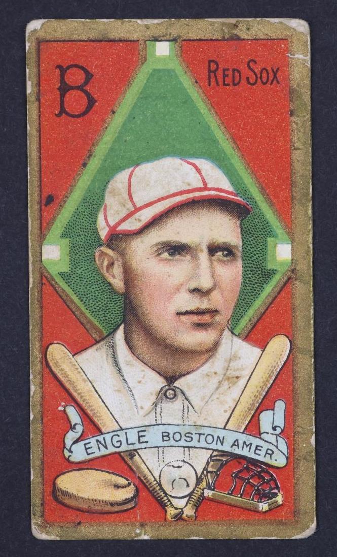 1911 T205 Clyde Engle Gold Border baseball tobacco card: 1911 T205 Clyde Engle Gold Border Polar Bear tobacco baseball card â€‹â€‹â€‹â€‹â€‹â€‹â€‹**Please Note: In-house shipping is NOT available for the Sports Memorabilia 